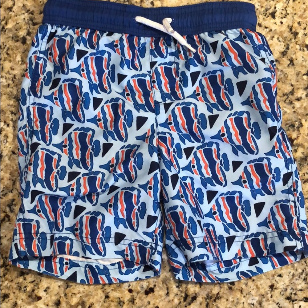 Lands End swim trunks